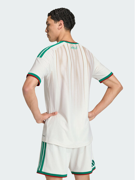 adidas adidas Koszulka techniczna Algeria 26 Home Authentic Jersey Biały Slim Fit