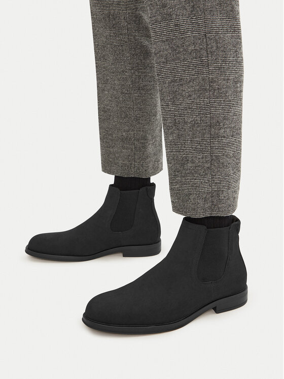 Lanetti Lanetti Ghete Jodhpur MYL8517-1 Negru