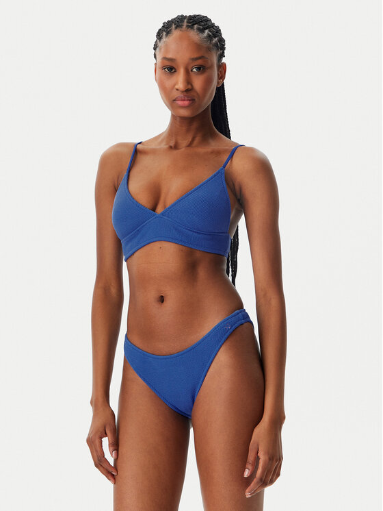 Banana Moon Banana Moon Bikini partea de jos Naida Scrunchy JAA36 Albastru