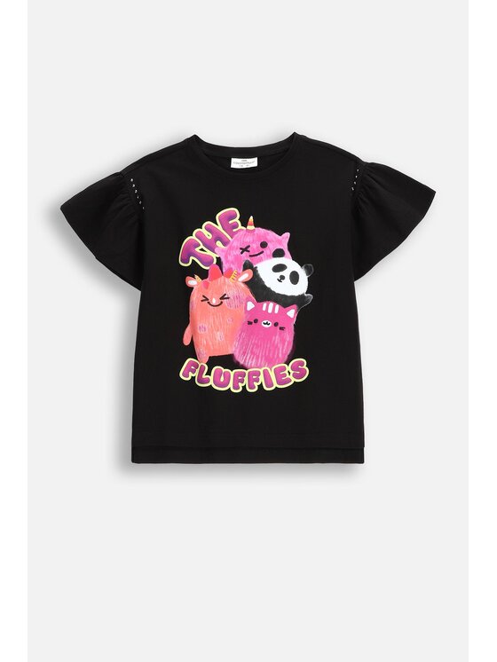 Coccodrillo Coccodrillo T-Shirt WC5143201RGK-021 Czarny Regular Fit