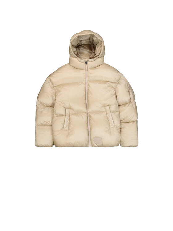 Alpha Industries Alpha Industries Kurtka zimowa Cloud Puffer Bomber Winter Jacket Beżowy Loose Fit
