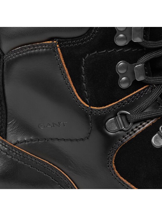 Gant Gant Šnurovacia obuv Gretty Mid Boot 27641412 Čierna