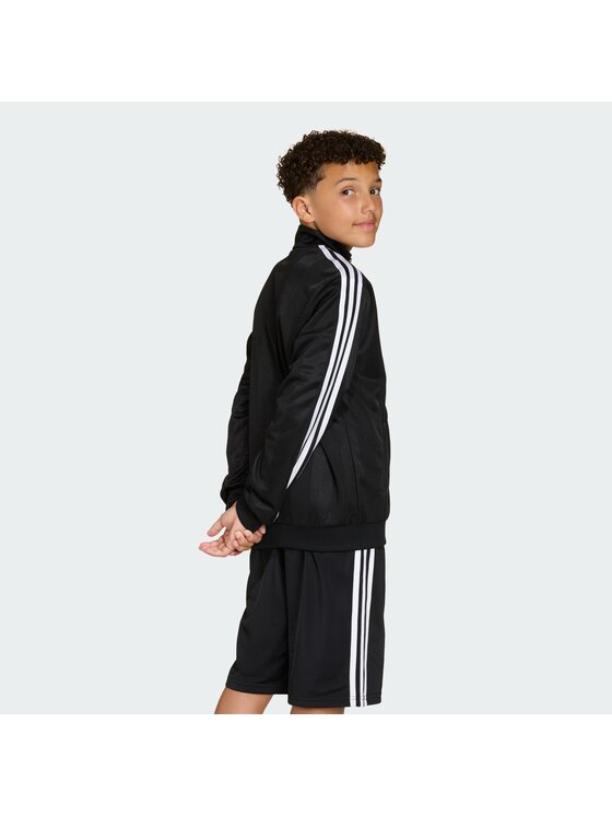 adidas adidas Μπλούζα Firebird Jacquard KC6845 Μαύρο Loose Fit