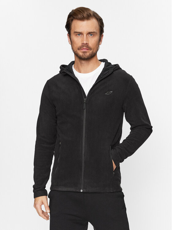 4F 4F Polar 4FAW23TFLEM121 Czarny Regular Fit