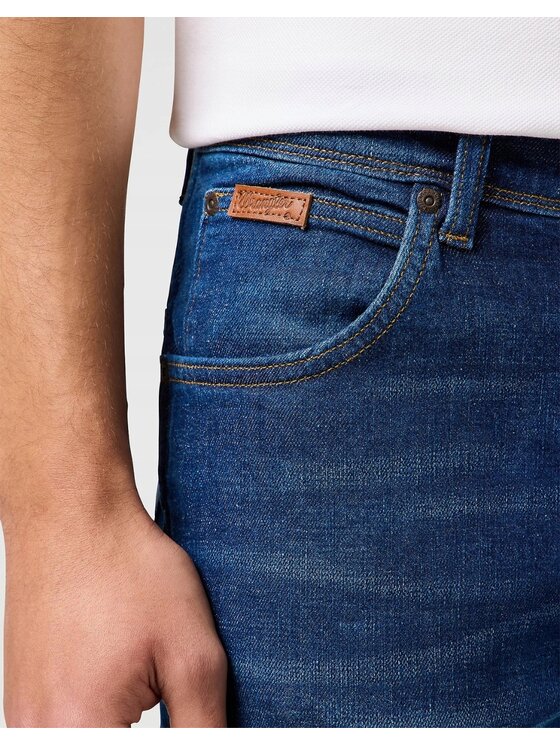 Wrangler Wrangler Jeansy Texas Slim Niebieski Slim Fit