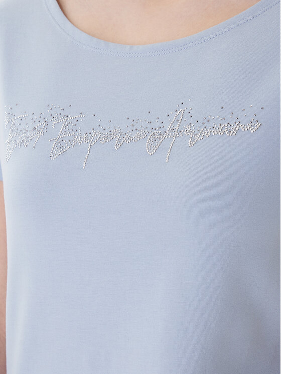 EA7 Emporio Armani EA7 Emporio Armani T-Shirt 7W000978 AF10373 U9309 Modrá Regular Fit