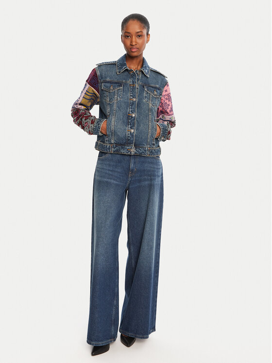 Desigual Desigual Traper jakna Etnic 25WWED14 Šarena Regular Fit