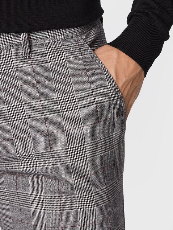 Roy Robson Roy Robson Pantaloni chino 941-51 Gri Slim Fit