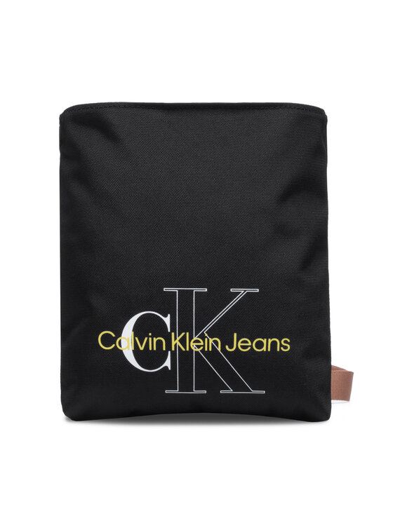 Geantă crossover Calvin Klein Jeans Sport Essentials Flatpack S Tt K50K508887 Negru