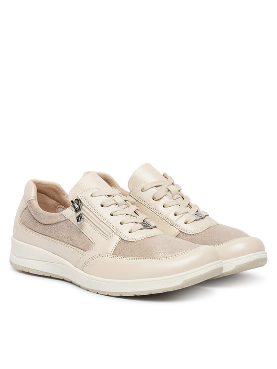 Caprice Caprice Sneakersy 9-23723-44 Écru
