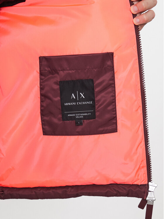 Armani Exchange Armani Exchange Куртка бомбер 6RZB23 ZNJ7Z 14AU Бордовий Regular Fit