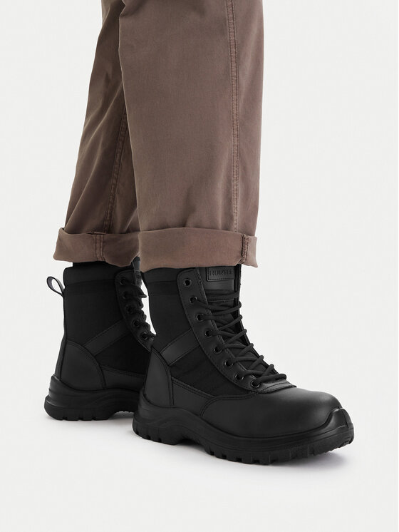 Hunter Hunter Šnurovacia obuv HUNTER-M-04 W Čierna