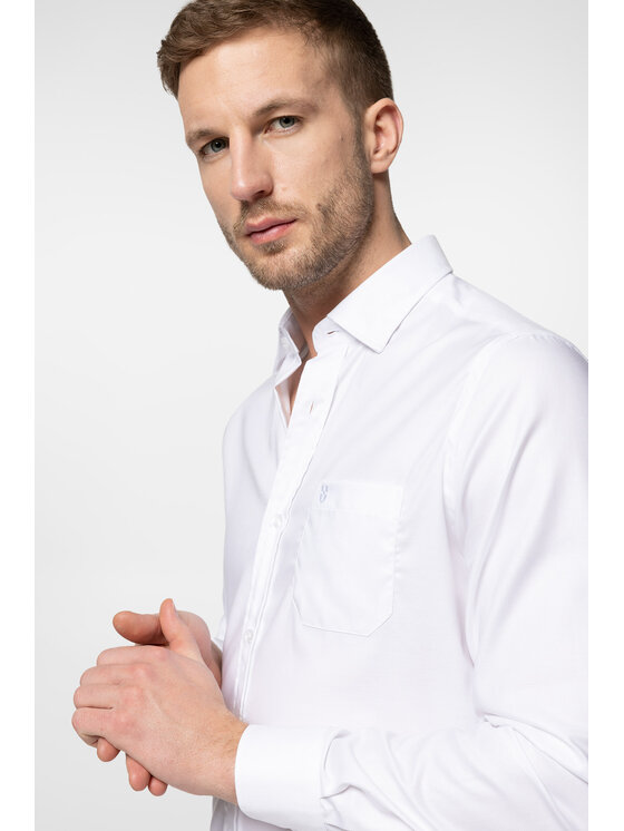 Próchnik Próchnik Koszula Koszula PM23 KO073222000056 Biały Slim Fit