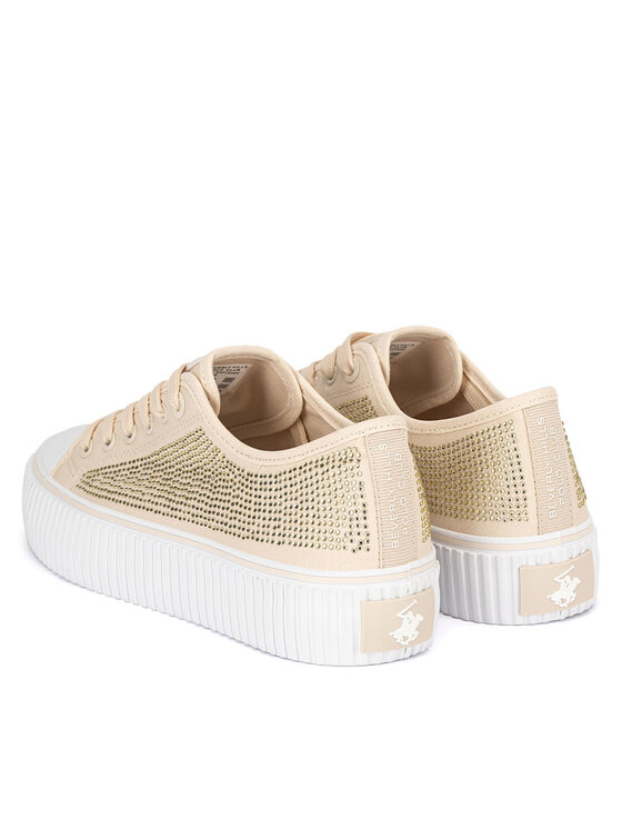 Beverly Hills Polo Club Beverly Hills Polo Club Sneakers BHPC058W Μπεζ