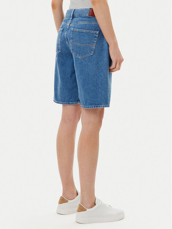 Pepe Jeans Pepe Jeans Džínové šortky PL801189 Modrá Regular Fit