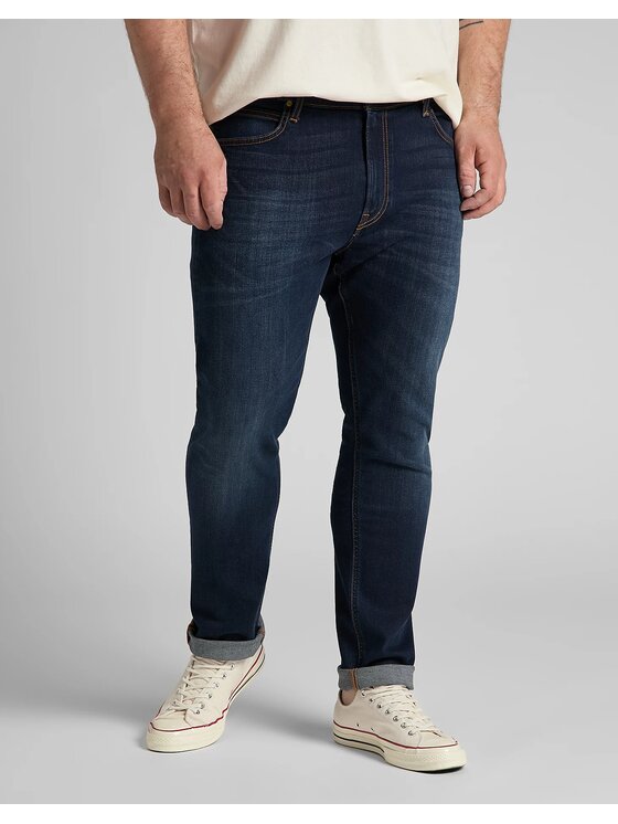 Lee Lee Jeansy LUKE Niebieski Slim Fit