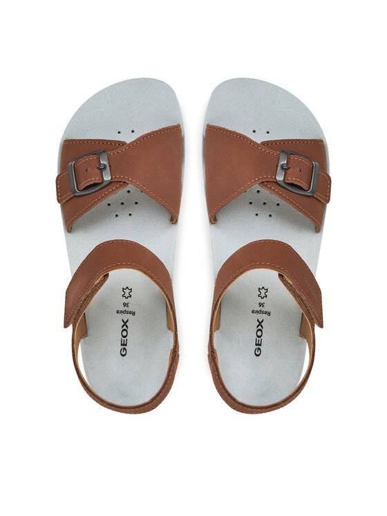 Geox Geox Sandali J Lightfloppy J45GQD 32 C6777 S Rjava