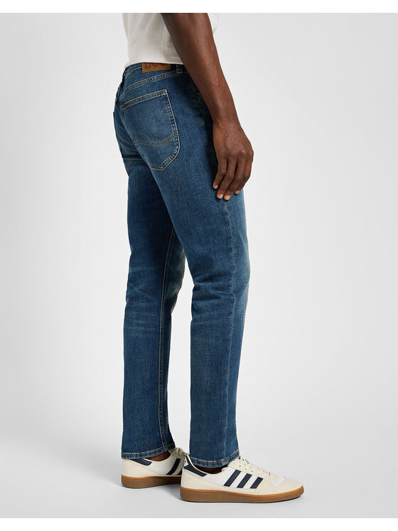 Lee Lee Jeansy LUKE Niebieski Slim Fit