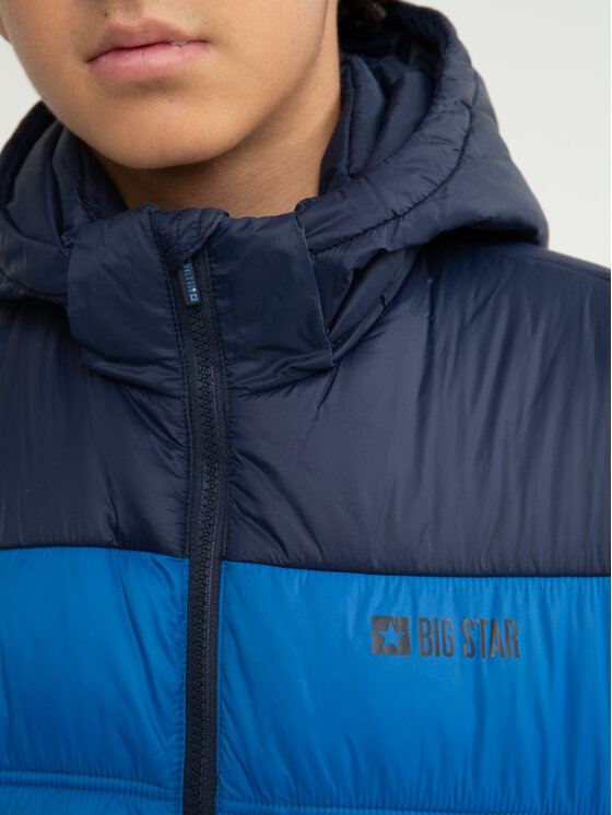 BIG STAR BIG STAR Kurtka przejściowa DAKOTN Niebieski Basic Fit