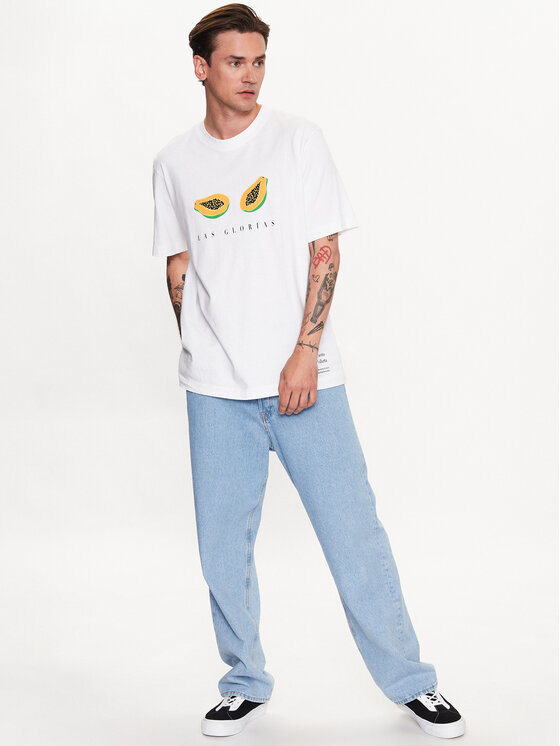 Jack & Jones Jack & Jones Jeansy Alex 12236082 Modrá Baggy Fit