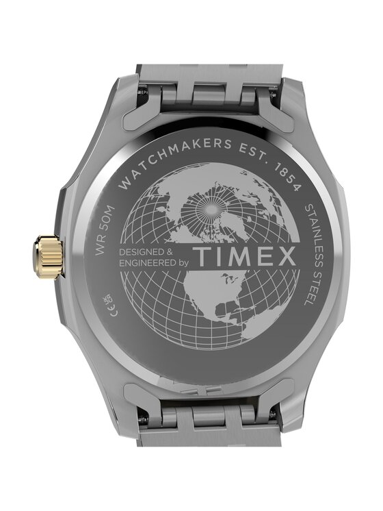 Timex Timex Zegarek TW2Y91400 Złoty