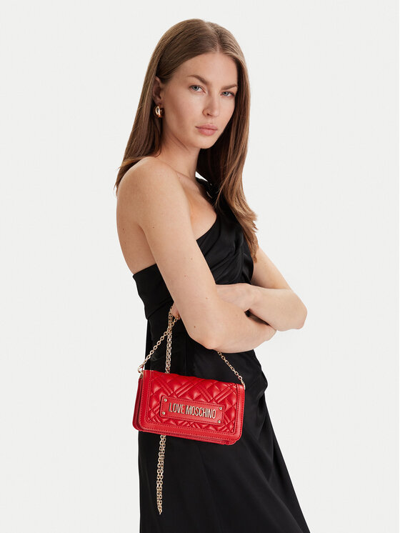 LOVE MOSCHINO LOVE MOSCHINO Дамска чанта JC5681PP0NLA0500 Червен