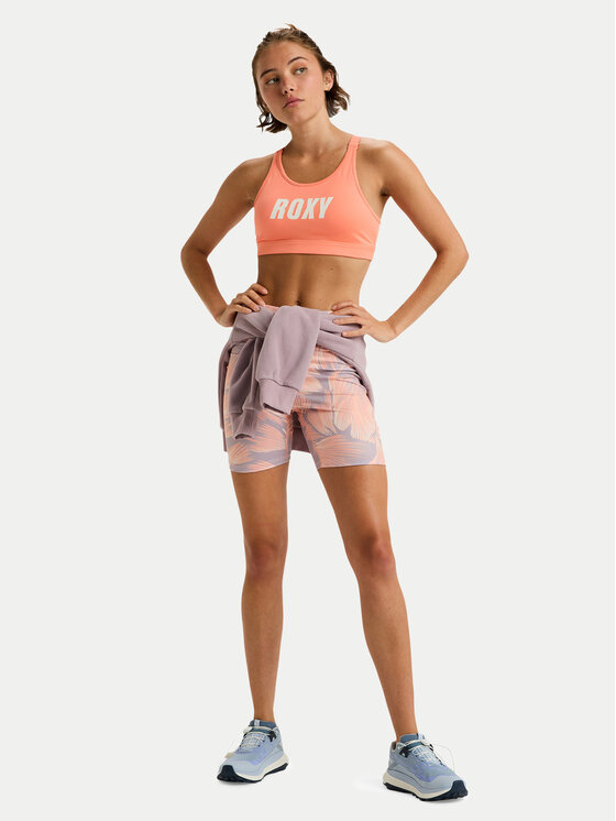 Roxy Roxy Sportinė liemenėlė Everyday Flow ERJKT04337 Oranžinė