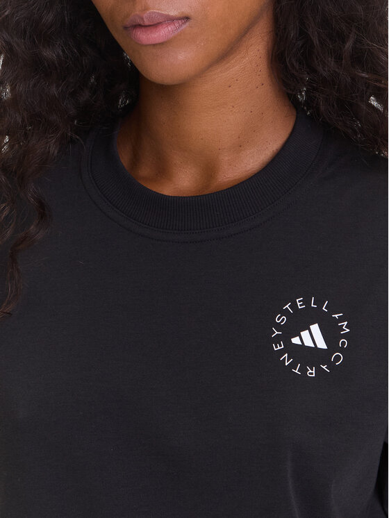 adidas by Stella McCartney adidas by Stella McCartney T-shirt True Casuals HR9170 Crna Regular Fit