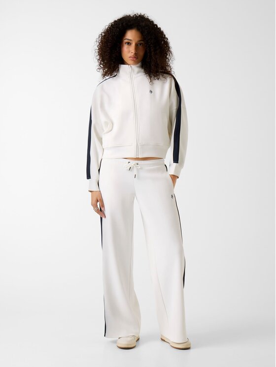 Guess Jeans Guess Jeans Долнище анцуг W6GBB6 KB212 Бял Relaxed Fit