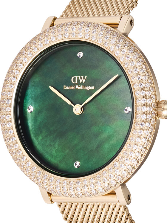 Daniel Wellington Daniel Wellington Zegarek Crystalline Bezel 3 DW00100824 Złoty
