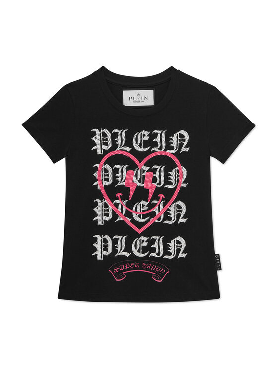 PHILIPP PLEIN PHILIPP PLEIN T-Shirt 20103 Czarny Regular Fit
