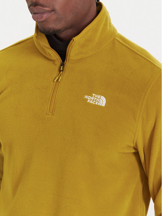 The North Face The North Face Fleecová mikina Glacier NF0A8D0Q Žltá Regular Fit