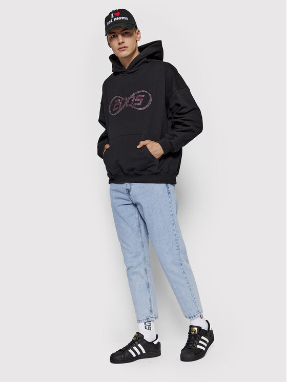 2005 2005 Majica dugih rukava Unisex Forever Crna Regular Fit