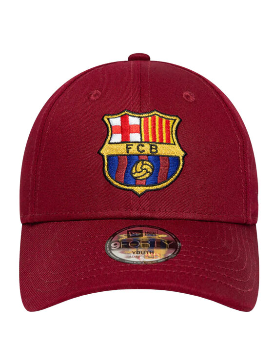 New Era New Era Cappellino Core 9Forty FC Barcelona Jr Cap Bordeaux