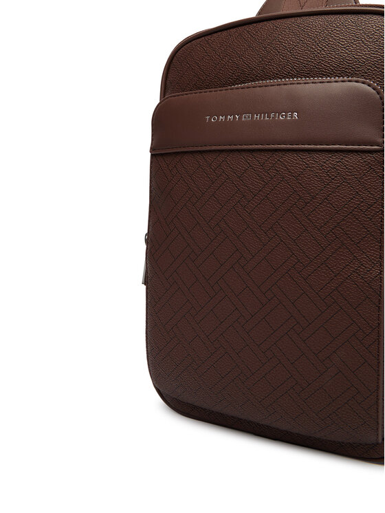 Tommy Hilfiger Tommy Hilfiger Umhängetasche Th Flag Monogram Sling Pack AM0AM14140 Braun