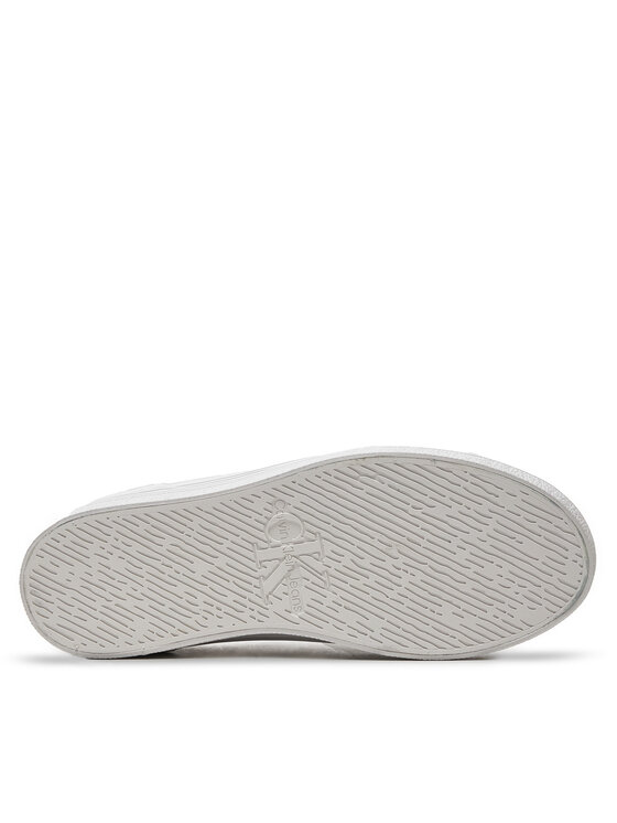Calvin Klein Jeans Calvin Klein Jeans Αθλητικά Vulc Flatform Laceup Lth YW0YW01474 Μαύρο
