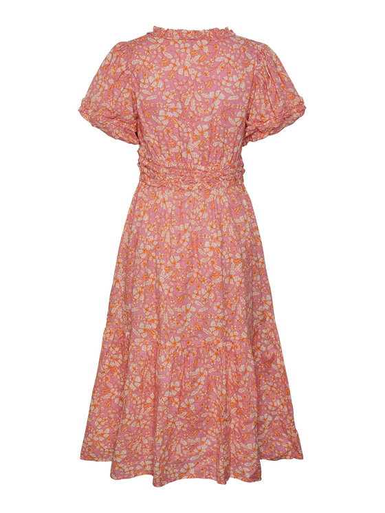 YAS YAS Ежедневна рокля 26029909 Розов Regular Fit