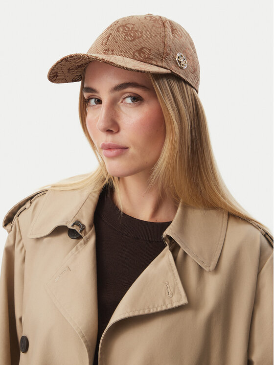Guess Guess Czapka z daszkiem AW5625 POL01 Brązowy