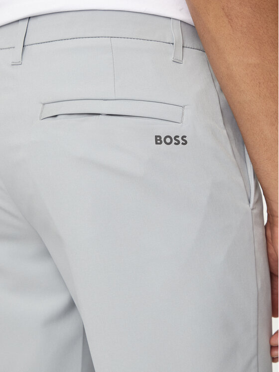 BOSS Boss Kratke hlače iz tkanine S_Commuter 50504392 Siva Slim Fit