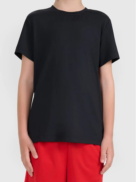 4F 4F T-Shirt 4FJWSS26TFTSM1966-20 Czarny Active Fit