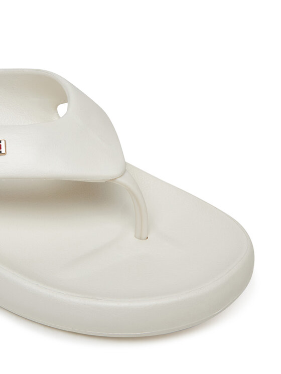 Tommy Hilfiger Tommy Hilfiger Japonki Th Comfort Beach Sandal FW0FW08522 Biały