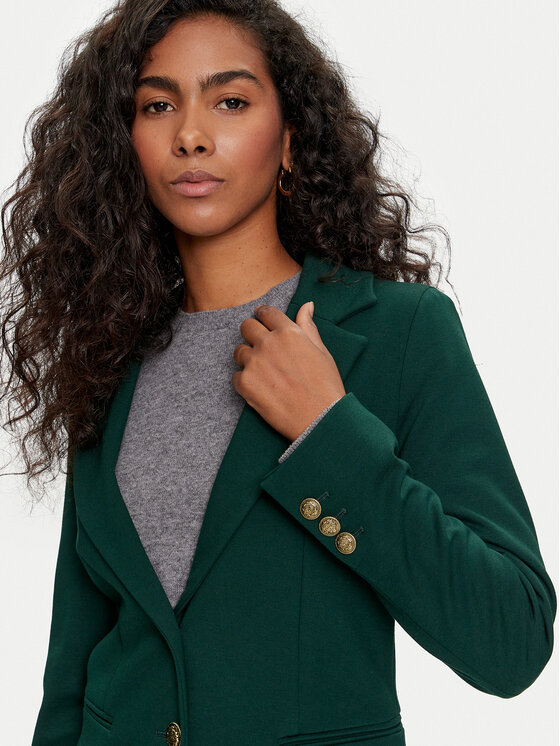 Marella Marella Švarkas Campale 2423916034 Žalia Slim Fit