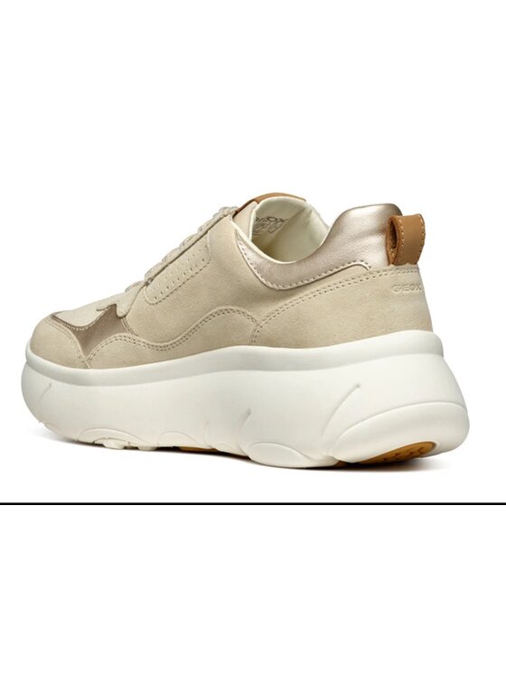 Geox Geox Sneakersy D45NHB 022NF C5322 Beżowy
