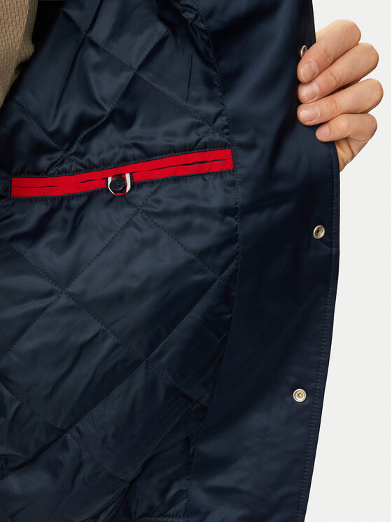 Tommy Jeans Tommy Jeans Bomber striukė Tjm Souvenir DM0DM23220 Tamsiai mėlyna Regular Fit