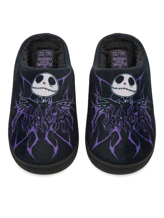 NIGHTMARE BEFORE CHRISTMAS Papuče CEO-AW25-324DNBC Čierna