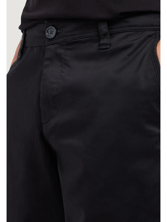 Armani Exchange Armani Exchange Pantaloncini di jeans 8NZS42 ZN1RZ Nero Bermuda Fit