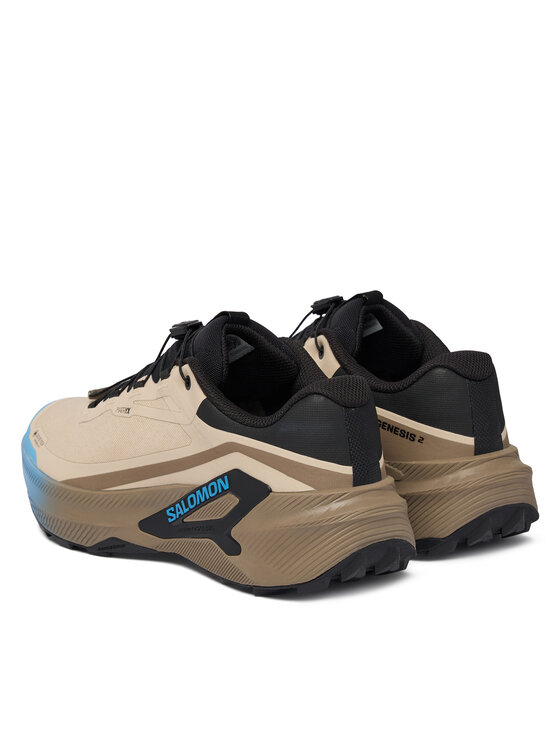 Salomon Salomon Buty do biegania Genesis 2 GORE-TEX L49302000 Beżowy
