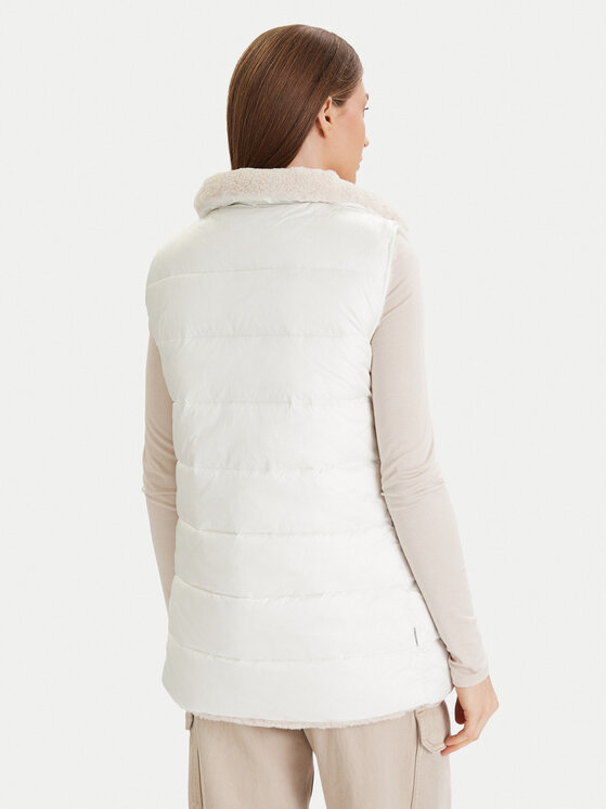 Save The Duck Save The Duck Αμάνικο Μπουφάν D82512W BUBU21 Μπεζ Regular Fit