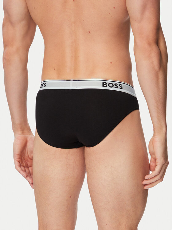 BOSS BOSS Set de chiloți slip﻿ Brief 3P Power 50554683 Negru