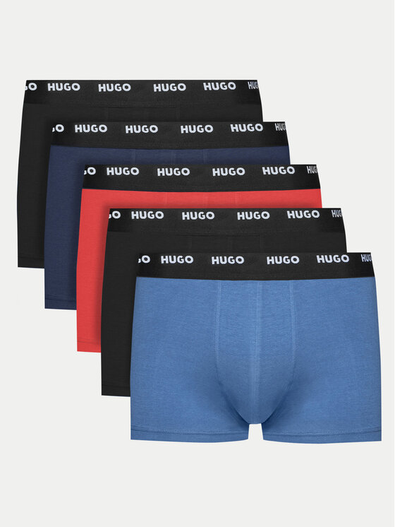 Férfi 5 darab boxer HUGO, Méret: M, Színes, 50532619
